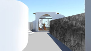 "Acro Blue" suites - Entrance - Architectural Design