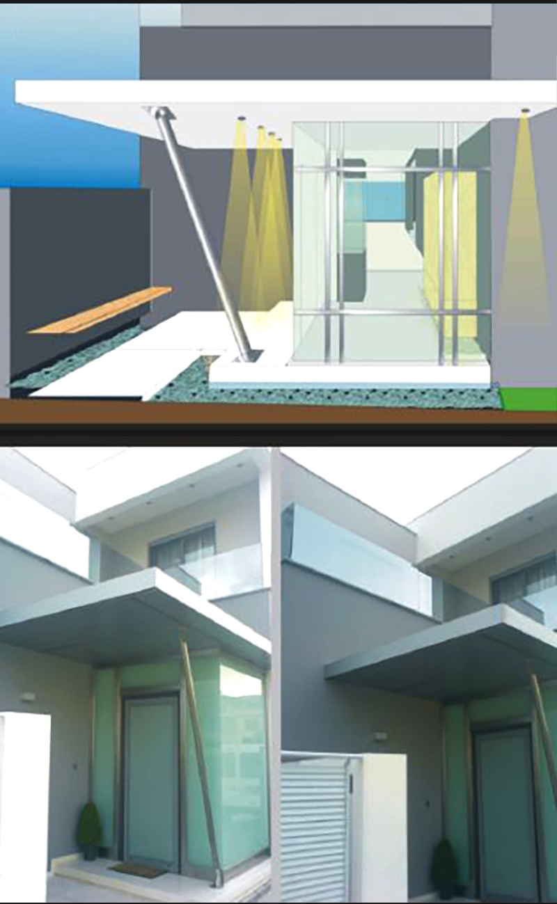 House entrance - vestibule