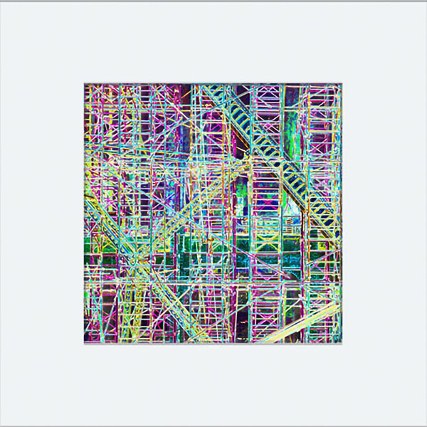 Visual art - Scaffolder NYC - canvas