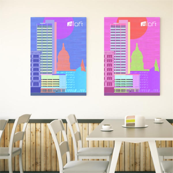 Visual art - "Liberty tower" - Poster