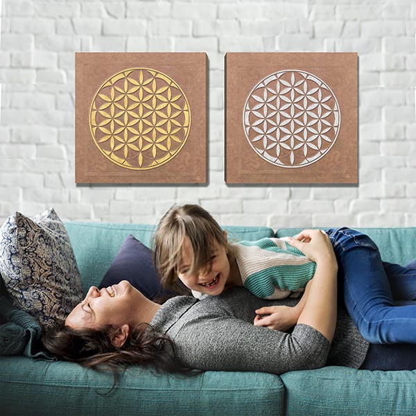 Visual art "Lucky Rose" Canvas