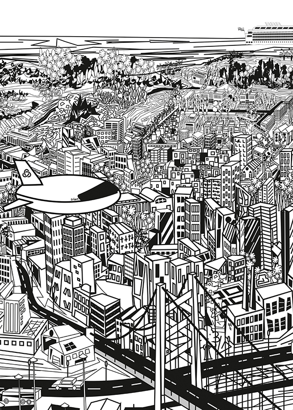 Visual Art - "San Francisco" - Mural