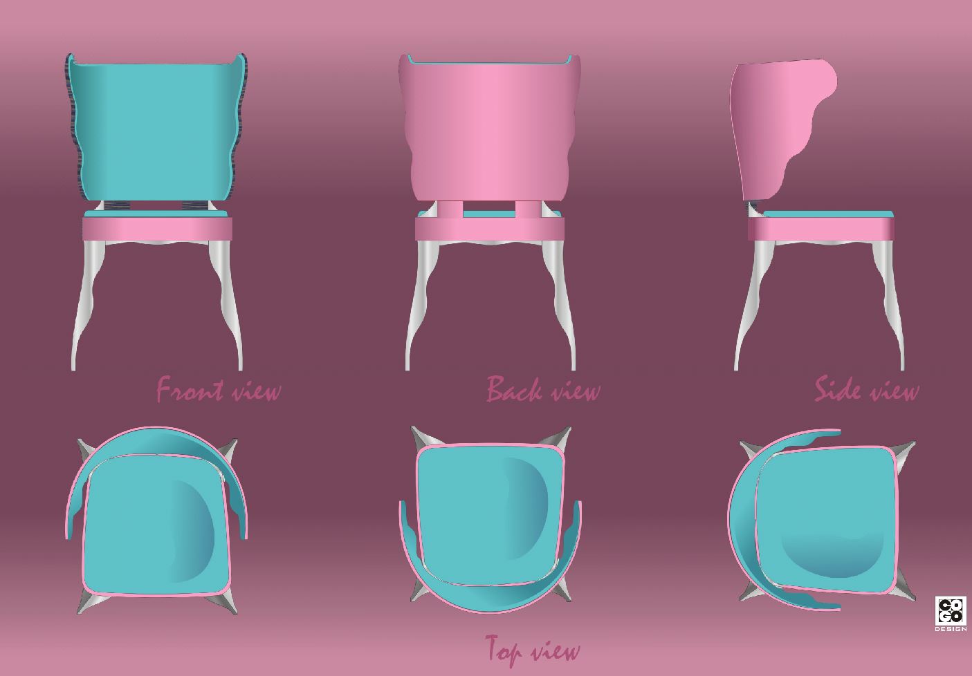 "Nike" chair sketch