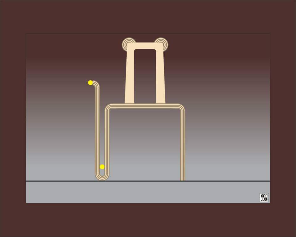 "Mouse" chair sketch