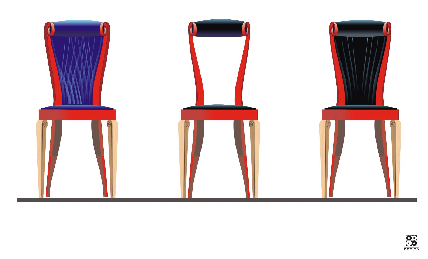 "Vous" chair design
