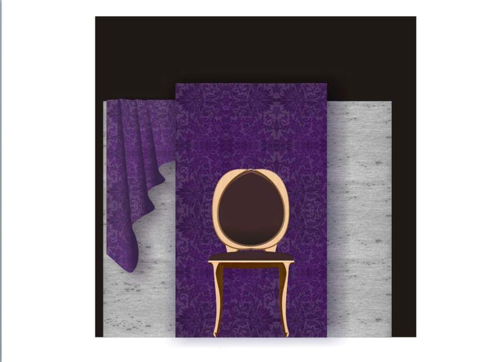 "Bella" chair sketch
