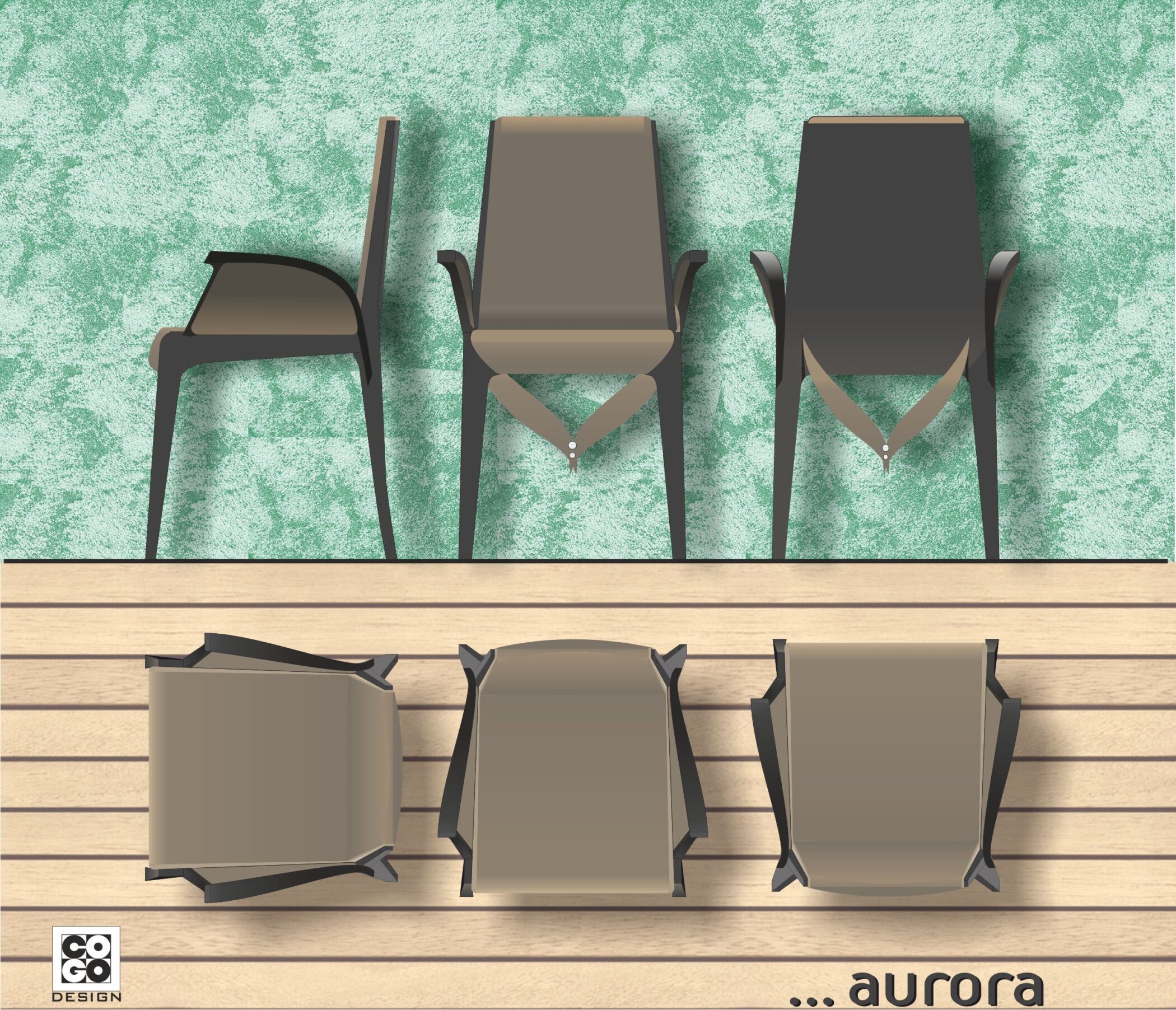 "Αurora" chair design