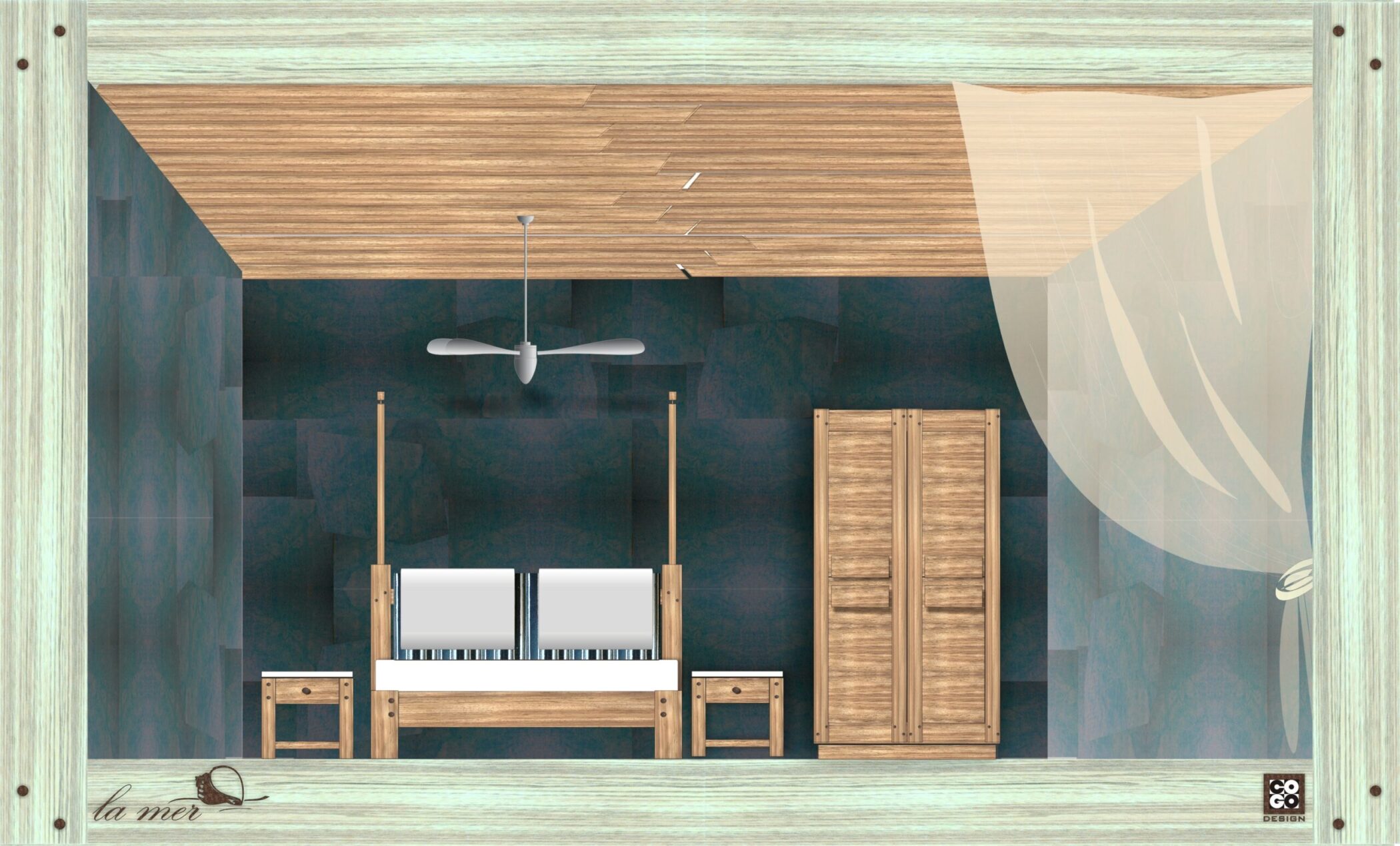 Serie of hotel furniture