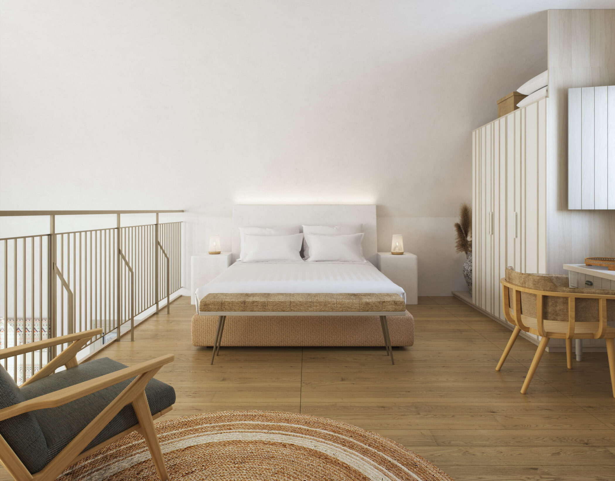 Loft bedroom