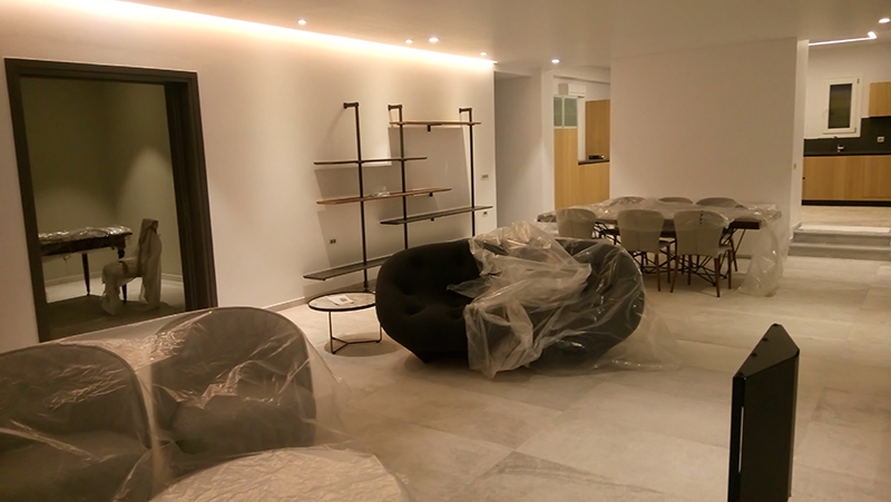 Furnishing preparation