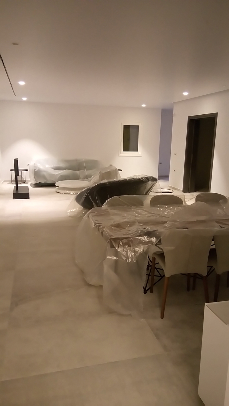 Furnishing preparation