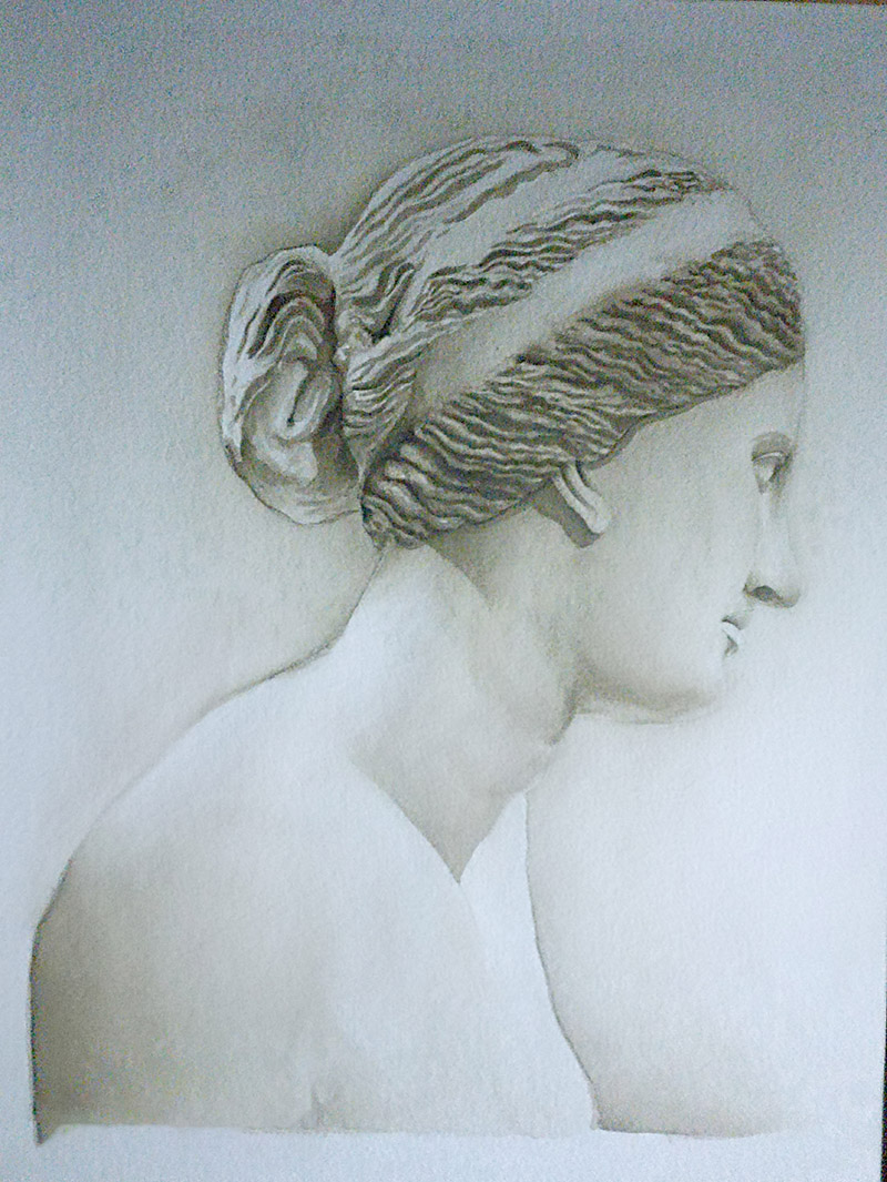 Aquarella painting