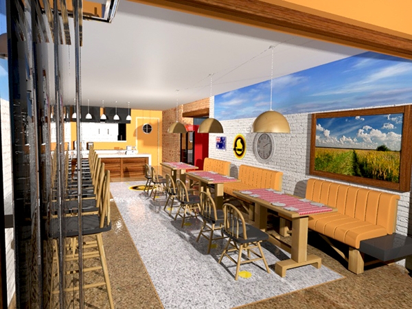 Fast food hall