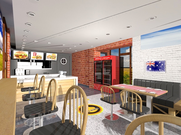 Fast food hall