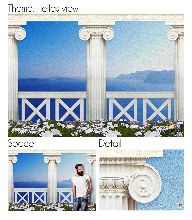 Visual Art - "Hellas view" - Mural.