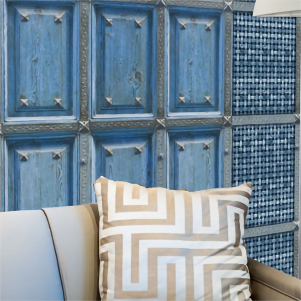 Visual art "Vintage door" mural