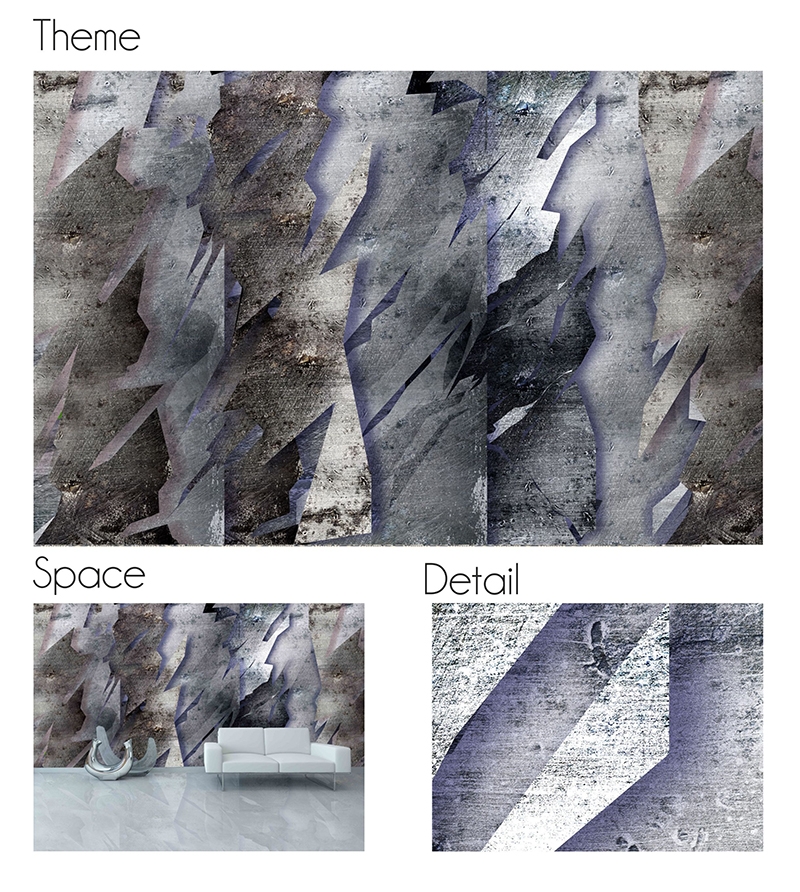 Visual Art - "Metal wall" - Mural.