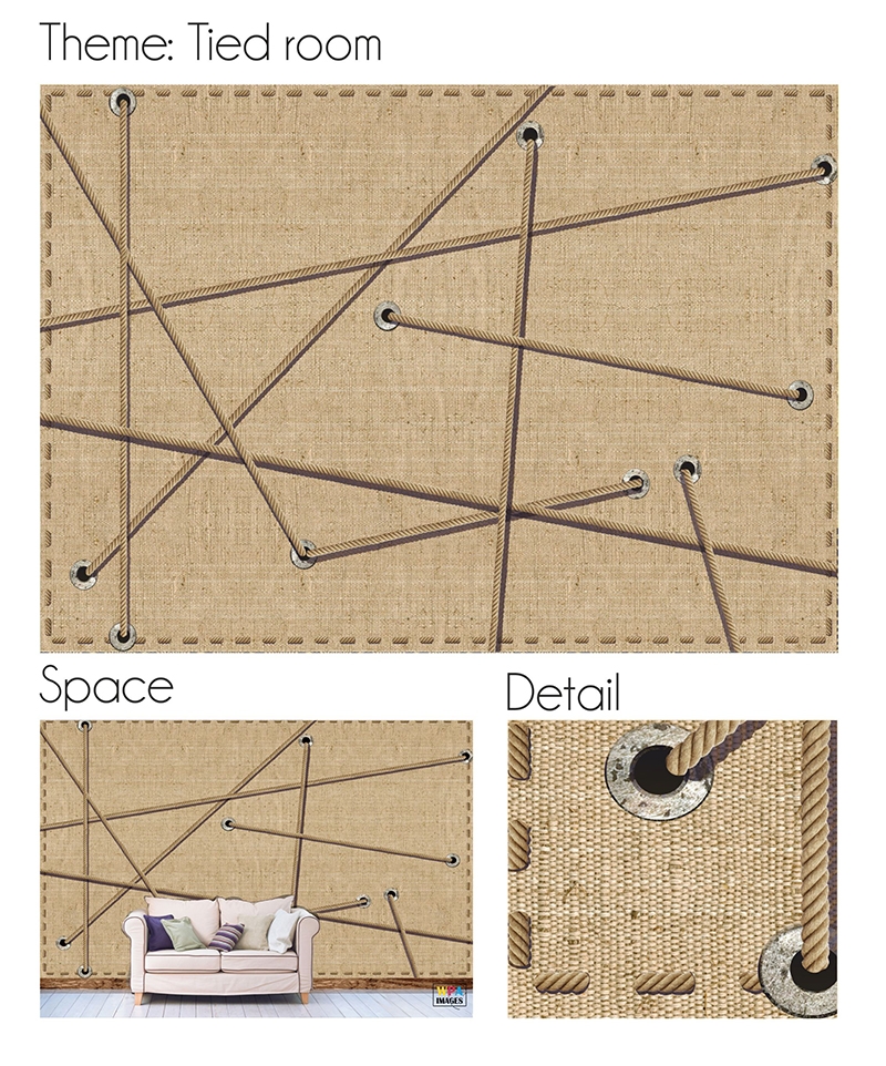 Visual Art - "Tied room" - Mural.