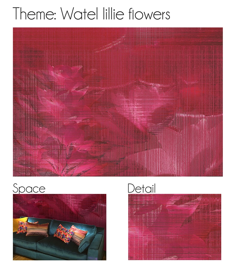 Visual Art - "Water lillies" - Mural.