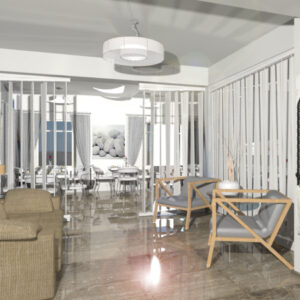 "Alitana hotel" - picture of living room and dining area